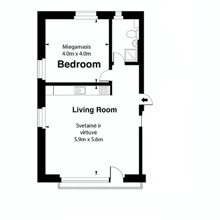 Cozy Nest Free Parking Apartment Kaunas